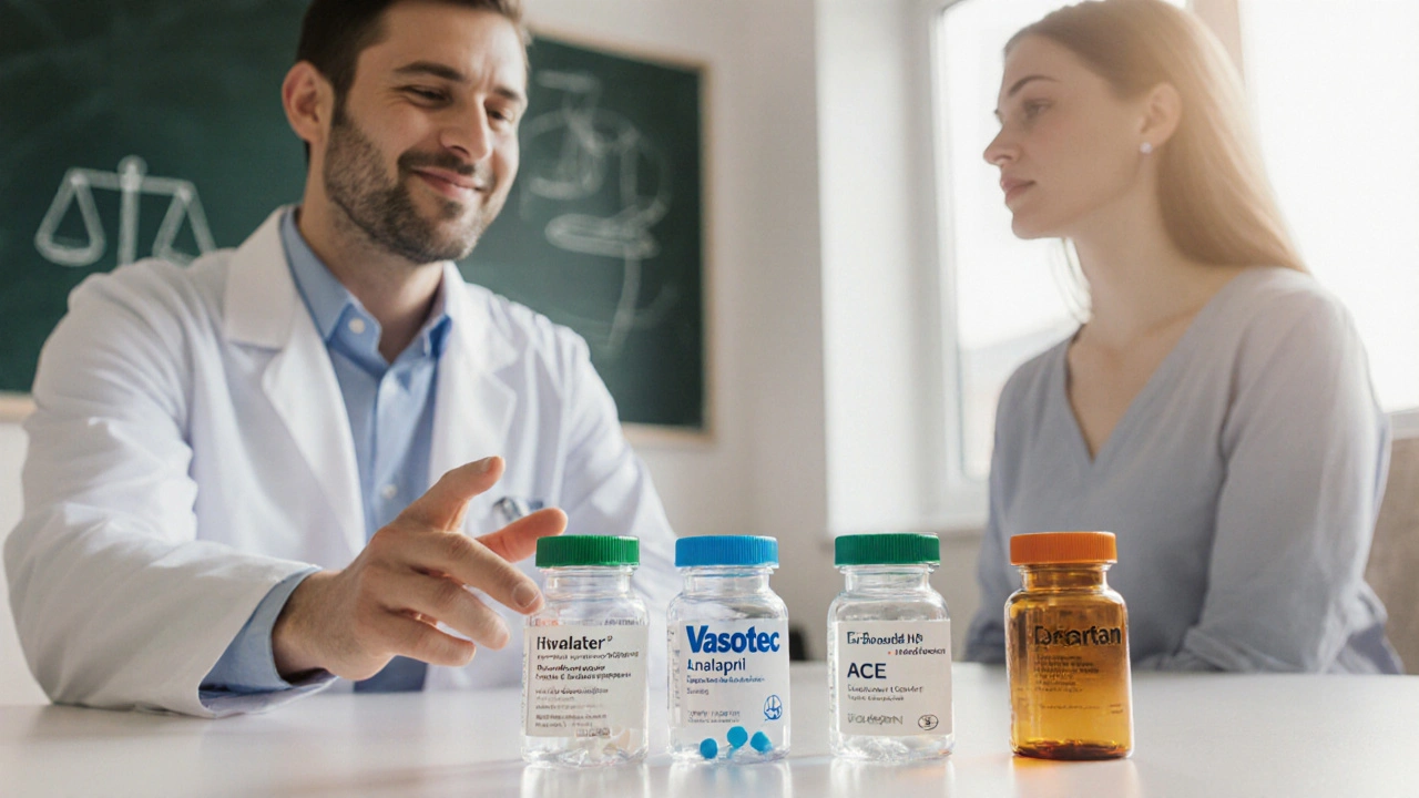 Vasotec (Enalapril) vs Common Blood Pressure Alternatives: A Practical Comparison