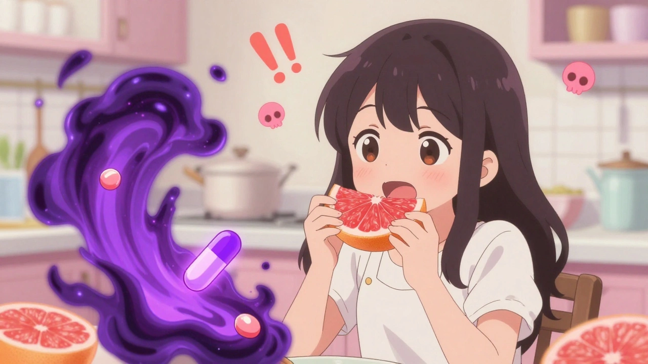 Grapefruit and Statins: What You Need to Know About Dangerous Interactions