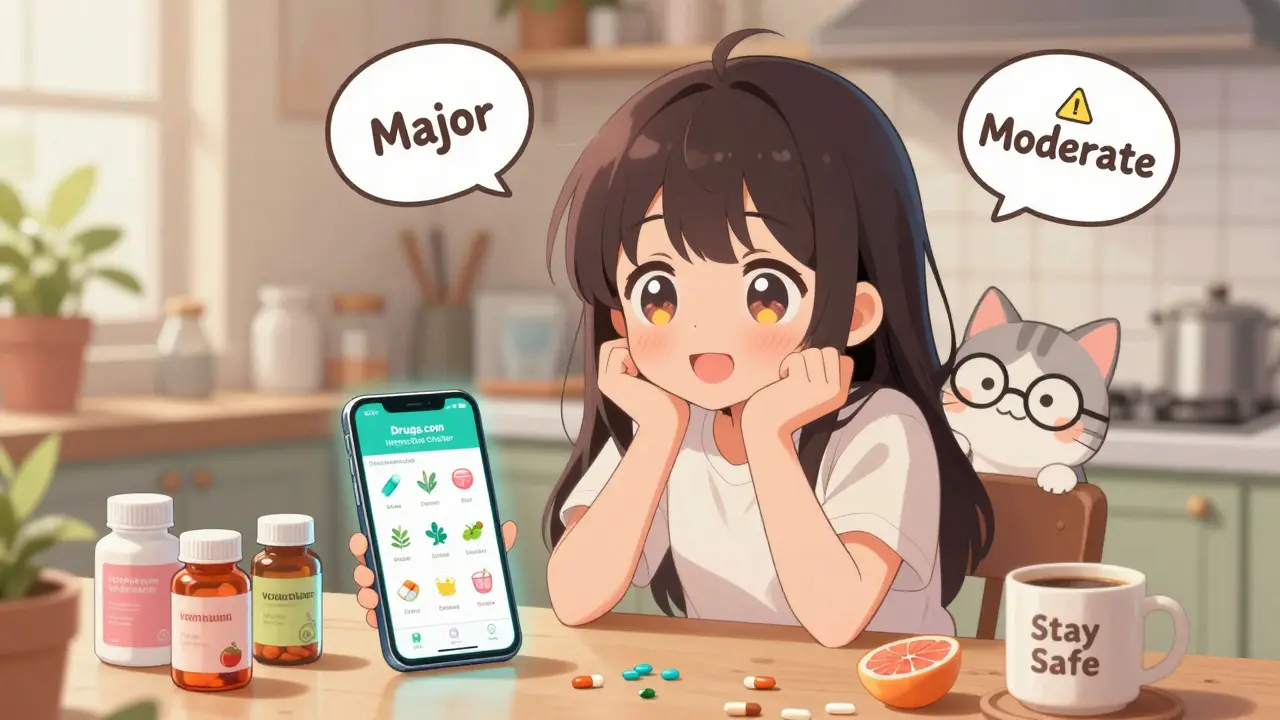 How to Check for Drug Interactions at Home Safely