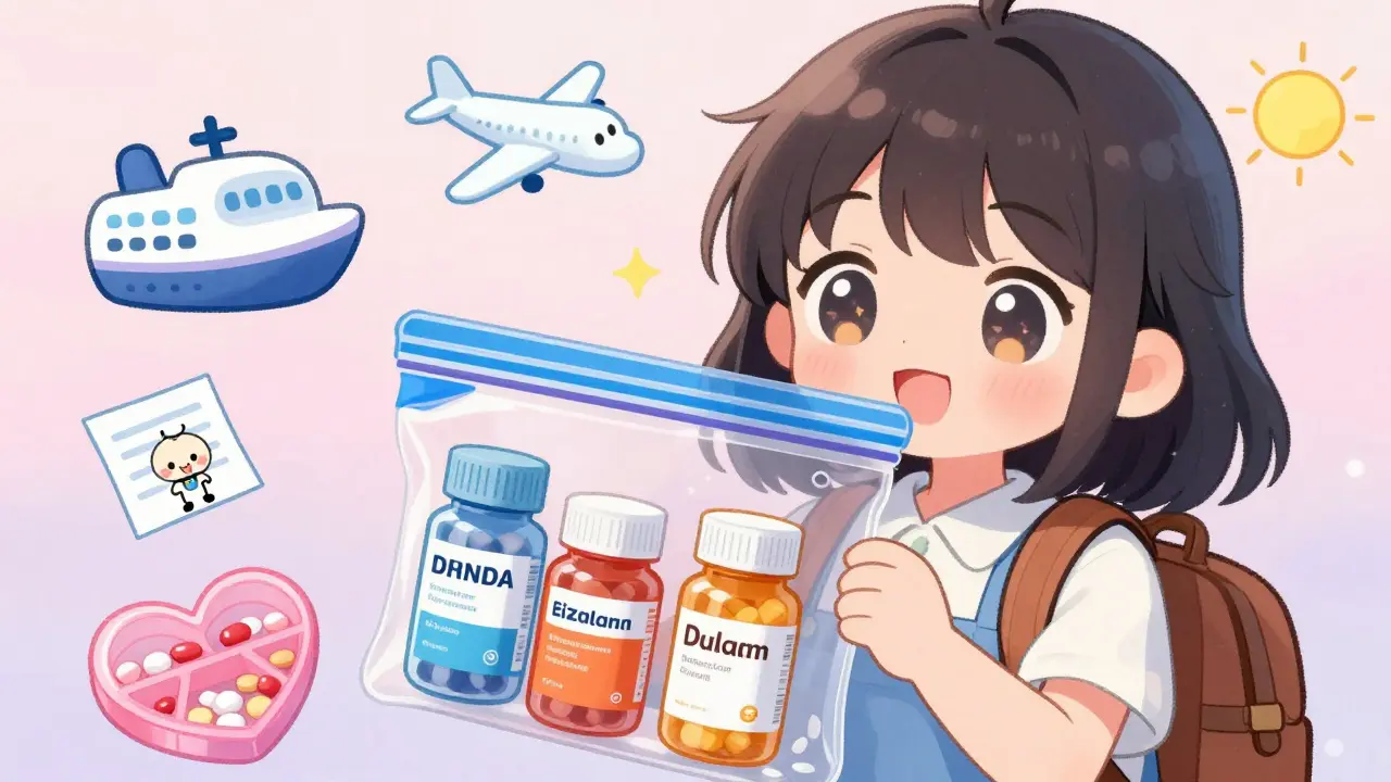 How to Pack Medications for Long Road Trips and Cruises: A Practical Guide